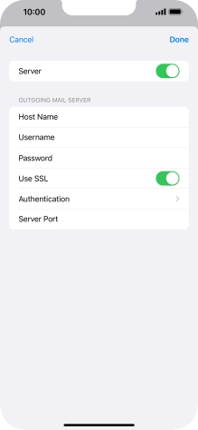 Press Authentication.