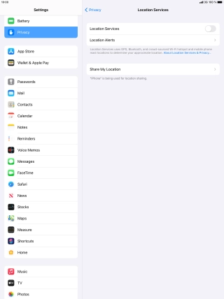 Press the indicator next to Press the indicator next to