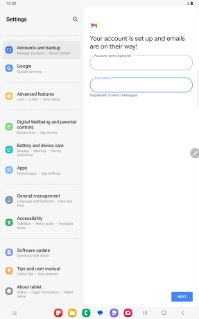 Press NEXT. Press NEXT.