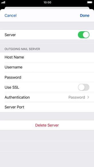 Press Authentication.