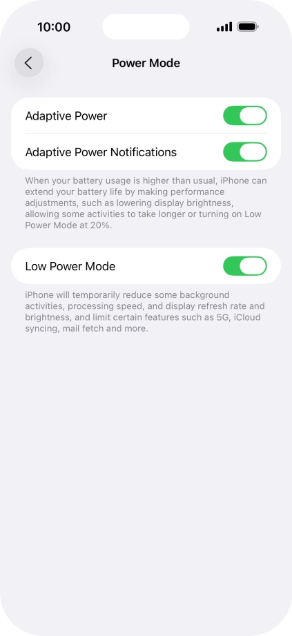 Slide your finger upwards starting from the bottom of the screen to return to the home screen.