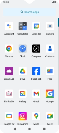 Press Gallery and go to the required folder.