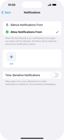 Press the indicator next to Press the indicator next to