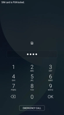 If you're asked to key in your PIN, do so and press OK.