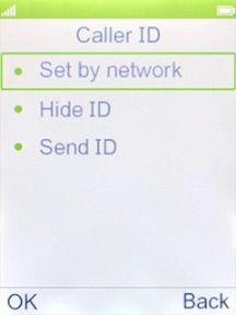 Select Send ID to turn on the function.