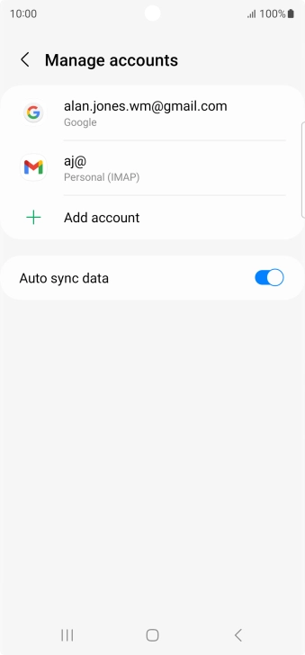 Press the Home key to return to the home screen. Press the Home key to return to the home screen.