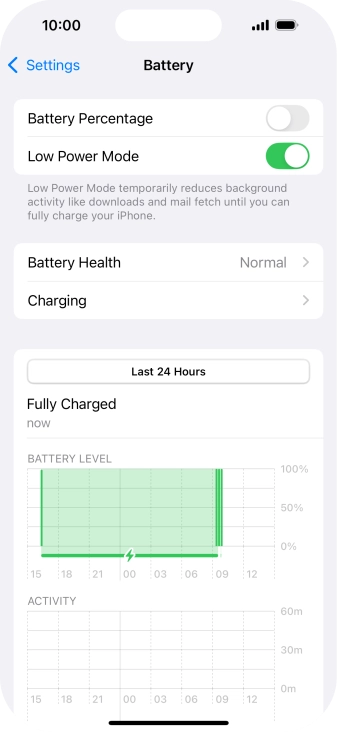 Slide your finger upwards starting from the bottom of the screen to return to the home screen.