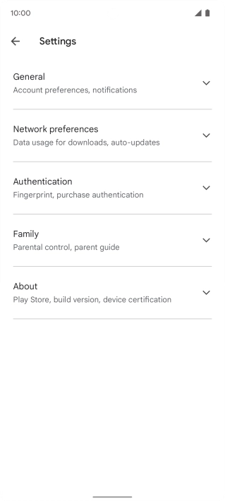 Press Network preferences.
