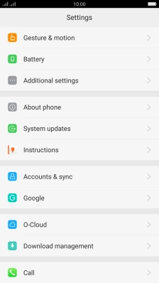 Press System updates. If a new software version is available, it's displayed. Follow the instructions on the screen to update the phone software.