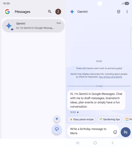 Write or say in your own words which topic you would like to use.