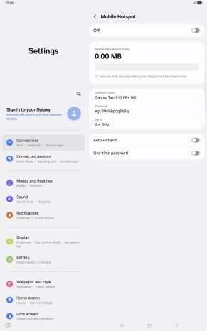 Press the field below 