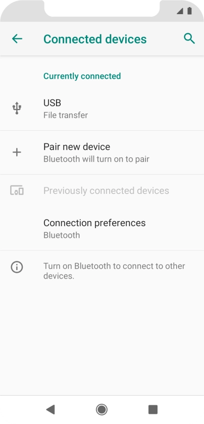 Press Connection preferences.