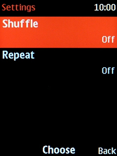 Select Shuffle.