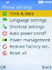 Select Restore factory settings.