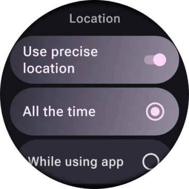 Follow the instructions on the screen to select the required settings and turn the function on or off. Follow the instructions on the screen to select the required settings and turn the function on or off.