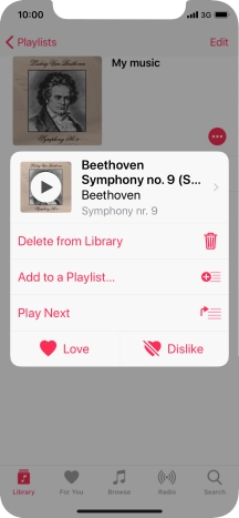 Press the required function and follow the instructions on the screen to use the selected function.