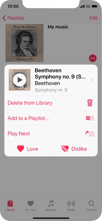 Press the required function and follow the instructions on the screen to use the selected function.