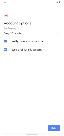 Press the drop down list below 