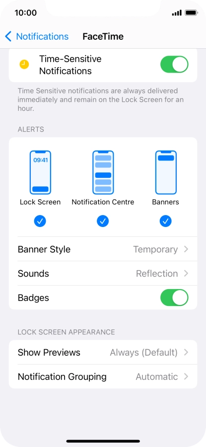Press Notification Grouping.