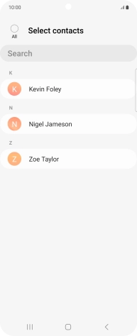 Press the field above 