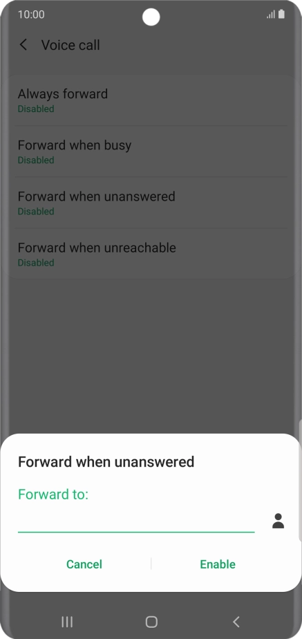 Key in +61414121121 and press Enable. Key in +61414121121 and press Enable.