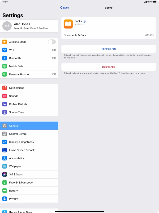 Slide your finger upwards starting from the bottom of the screen to return to the home screen.