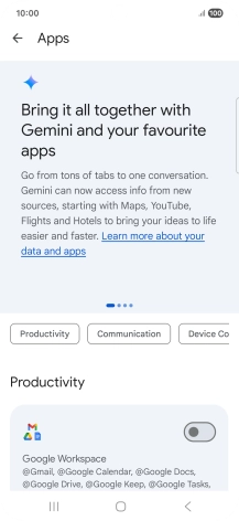 Press the indicator next to the required extension to turn on the function. Press the indicator next to the required extension to turn on the function.