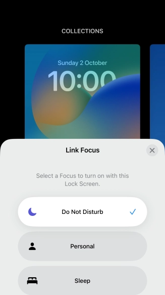 Press the close icon.
