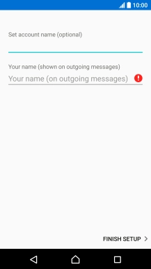 Press the field below 