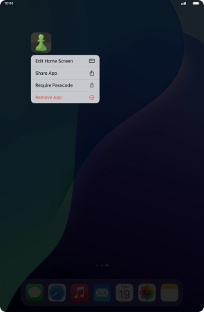 Press Require Passcode.