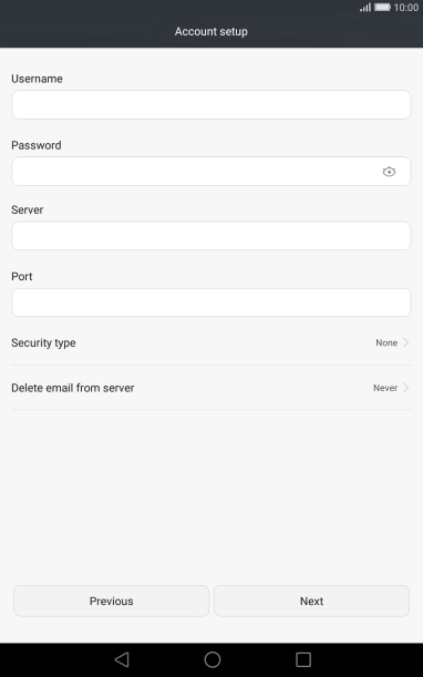 Press the field below 