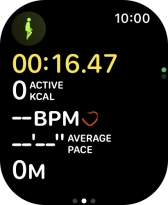 Slide your finger right starting from the left side of the screen.