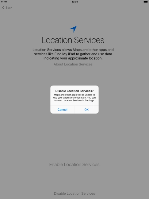 If you turn off the function, press OK.