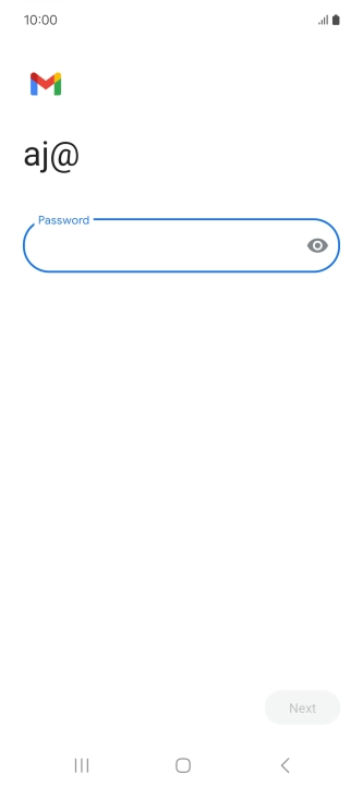 Press the field below 