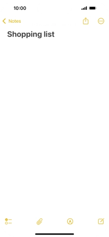 Slide your finger upwards starting from the bottom of the screen to return to the home screen.