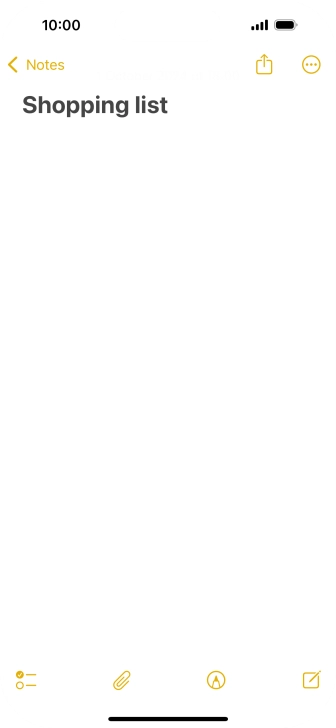 Slide your finger upwards starting from the bottom of the screen to return to the home screen.