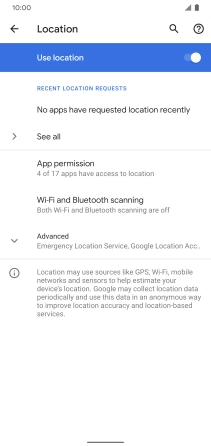 Press App permission.