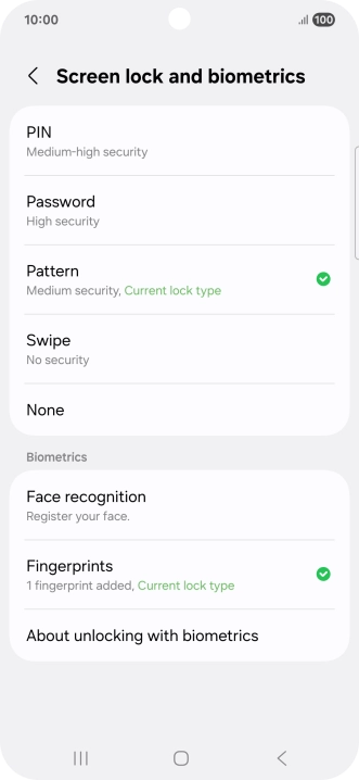 Press None. Press None.