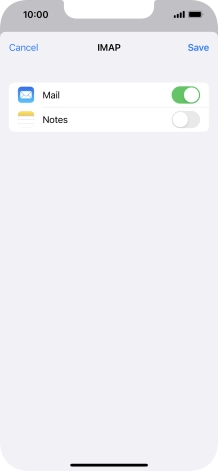 Press Save. Your email account has now been set up. To select more settings for incoming and outgoing server, proceed with the following steps.