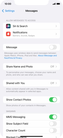 Slide your finger upwards starting from the bottom of the screen to return to the home screen.