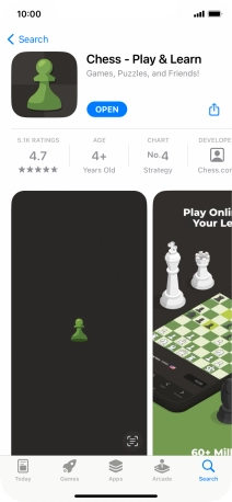 Slide your finger upwards starting from the bottom of the screen to return to the home screen.