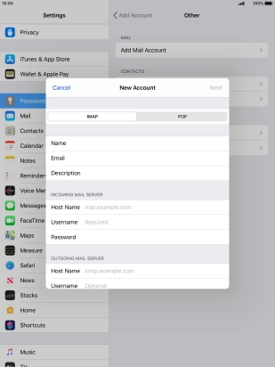 Press POP. Press POP.