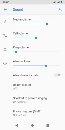 Press Phone ringtone (‹SIM›).
