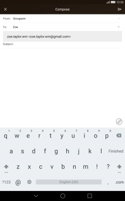Press the required contact.