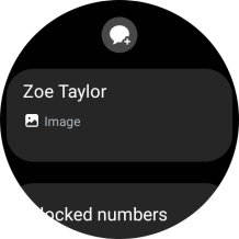 Press the required picture message.