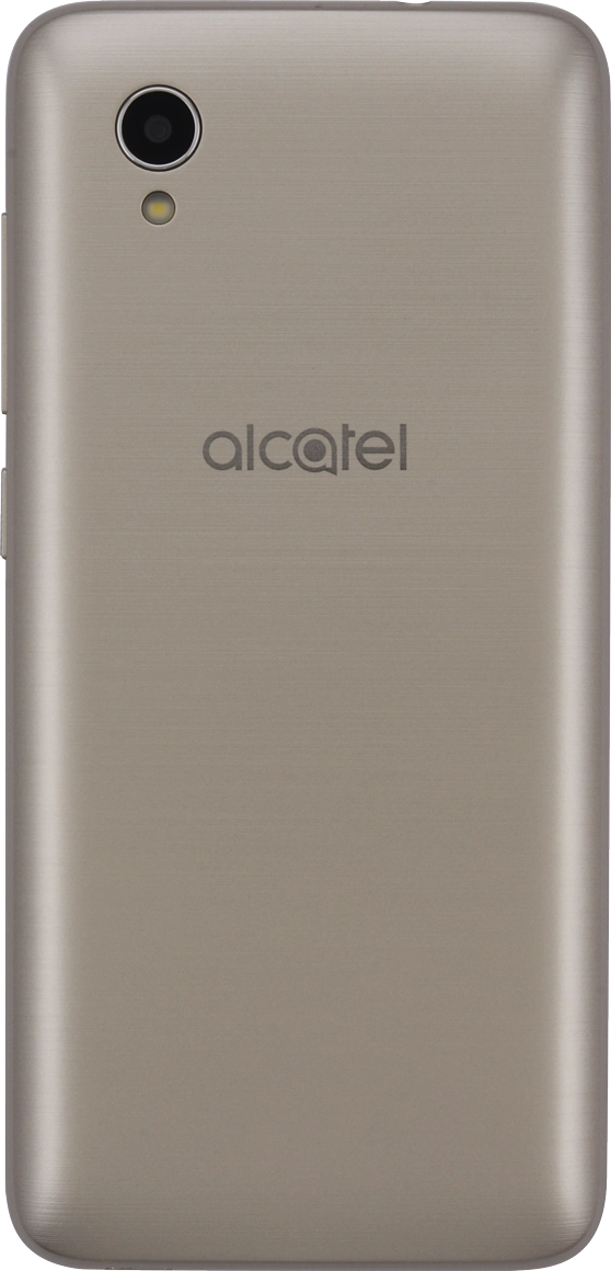 Turn the back of your phone towards you. Take hold of the back cover and remove it.