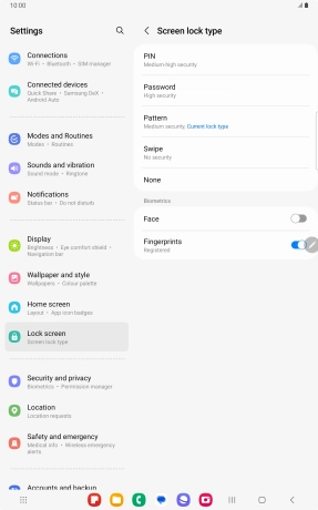 Press None. Press None.
