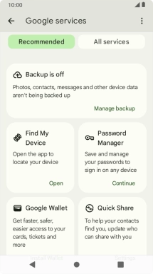 Press Find My Device.