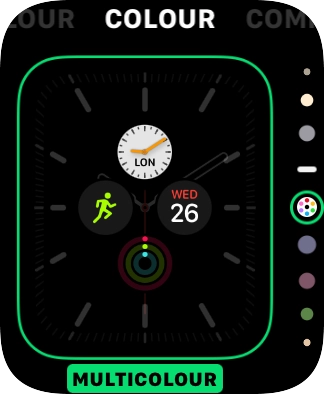 Press the Digital Crown twice to return to the home screen. Press the Digital Crown twice to return to the home screen.