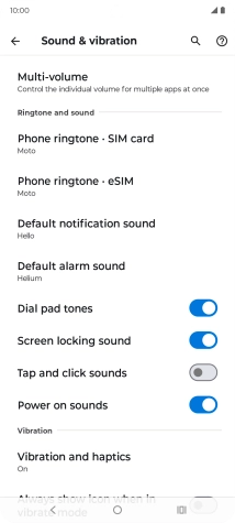 Press Phone ringtone.